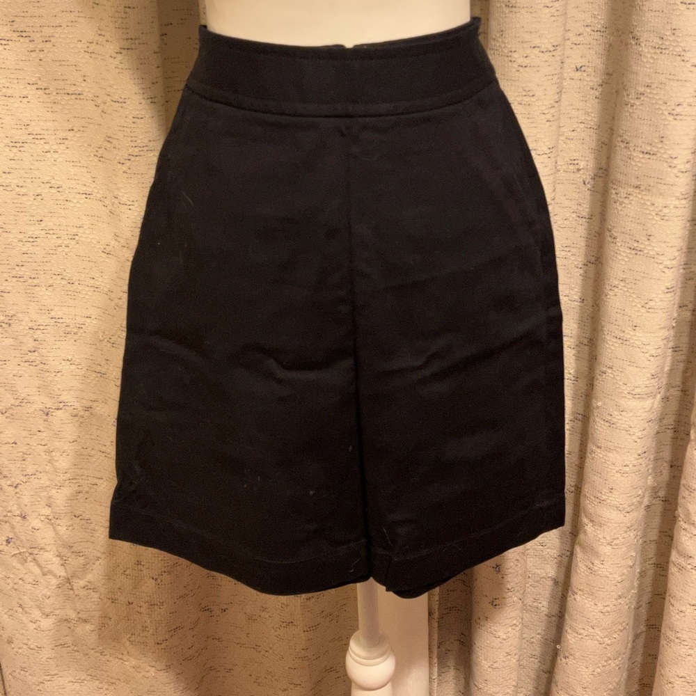 Classic black pencil skirt